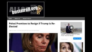 Fact Check: Pelosi DID NOT Promise to Resign if Trump is Re-Elected