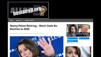 Fact Check: Nancy Pelosi Is NOT Retiring And IS Seeking Re-election