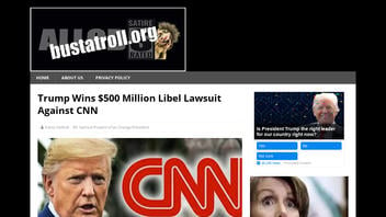 Fact Check: Trump Did NOT Win $500 Million Libel Lawsuit Against CNN