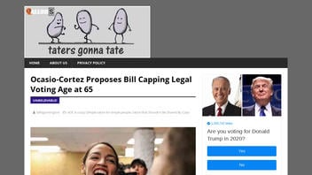 Fact Check: AOC Did NOT Propose A Bill To Cap Legal Voting At Age 65