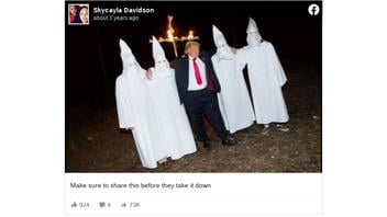 Fact Check: Photo of Donald Trump With KKK Members Is NOT Real