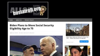 Fact Check: Biden Does NOT Plan To Move Social Security Eligibility Age to 75