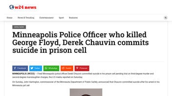 Fact Check: Minneapolis Police Officer Accused In George Floyd Death, Derek Chauvin, Did NOT Commit Suicide In Prison Cell