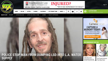 Fact Check: The Story About Police Stopping Man From 'Dumping LSD Into L.A. Water Supply' Is NOT True