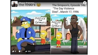 Fact Check: 'The Simpsons' Did NOT Predict Police Officer Kneeling On George Floyd's Neck 