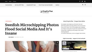 Fact Check: Photos Do NOT Show Mass Microchipping In Sweden Has Begun