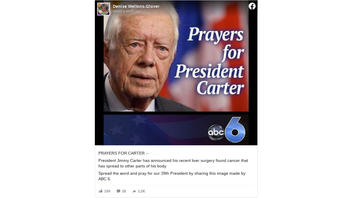 Fact Check: Former President Jimmy Carter Did NOT Recently Announce Liver Surgery Had Found Cancer 