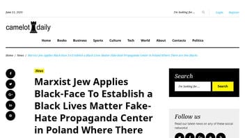 Fact Check: A Jewish Journalist Did NOT Apply Blackface To Establish A Black Lives Matter Center In Poland