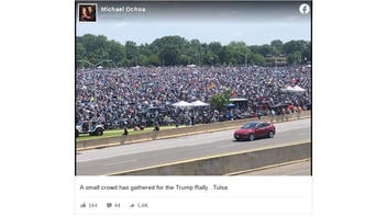 Fact Check: Crowd Photo Does NOT Show People Gathered At A Trump Rally In Tulsa