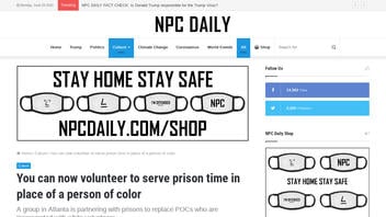 Fact Check: Atlanta Does NOT Allow White Volunteers To Serve Prison Time In Place Of A Person Of Color