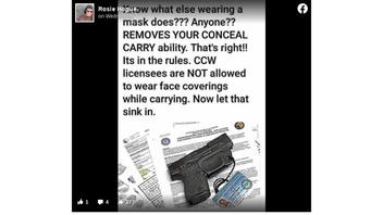 Fact Check: Wearing A Mask Does NOT Remove Your Ability To Legally Carry A Concealed Carry Weapon