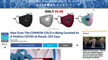 Fact Check: CDC Did NOT Say The Common Cold Is Counted As A Positive COVID-19 Result