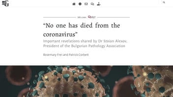 Fact Check: Doctor's Claim That 'No One Has Died From The Coronavirus' In Europe Is NOT True