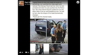 Fact Check: Photo Does NOT Show Change In George Floyd Hair In Moments Before His Death