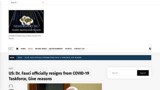 Fact Check: Dr. Fauci Did NOT Resign From COVID-19 Task Force