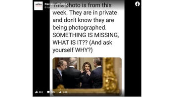 Fact Check: Photo Does NOT Show Pelosi And Other Dems Chatting Up Close Without Masks In July 2020