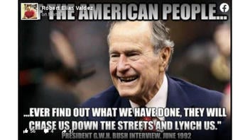 Fact Check: NO Evidence President George H.W. Bush Ever Said Americans Would 'Lynch Us' If People Knew What His Administration Had Done