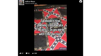 Fact Check: Facebook Has NOT Banned Confederate Flag Posts