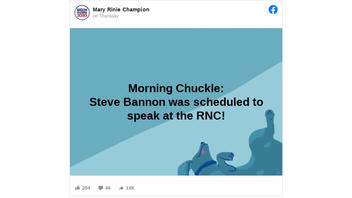 Fact Check: Steve Bannon Was NOT Scheduled To Speak At The Republican National Convention After His Arrest