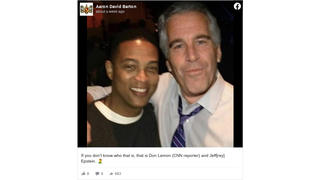 Fact Check: This Is NOT A Photo Of Don Lemon and Jeffrey Epstein