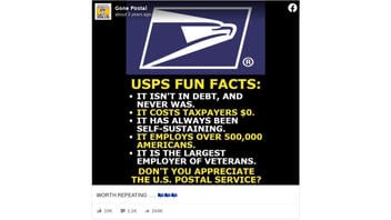 Fact Check: Four Of Five 'Fun Facts' About the Postal Service Are NOT True