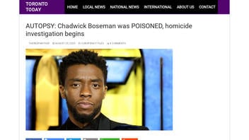 Fact Check: Chadwick Boseman Was NOT Poisoned; No Homicide Investigation
