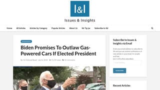 Fact Check: Joe Biden Has NOT Promised To Outlaw Gas-Powered Cars If Elected President