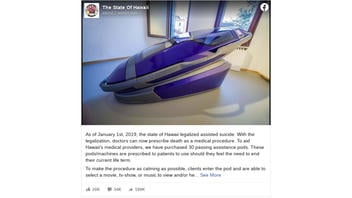 Fact Check: The State Of Hawaii Did NOT Buy 30 Assisted Suicide 'Pods'
