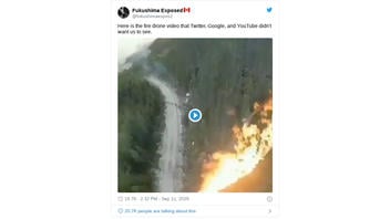 Fact Check: This Video Does NOT Show A 'Fire Drone' And Has NOT Been Blocked By Social Media Platforms