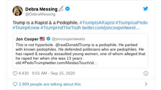 Fact Check: NO Proof That Trump Is 'A Rapist And A Pedophile'
