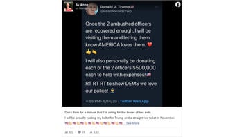 Fact Check: Donald Trump Did NOT Tweet That He's Donating $500,000 Each To Two Wounded Deputies 