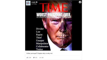 Fact Check: Time Magazine Cover Does NOT Call Trump 'Worst. President. Ever.' 