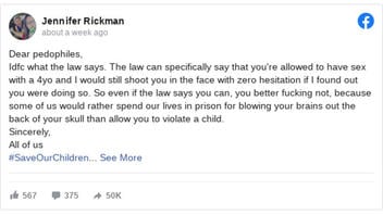 Fact Check: Sex With A 4-Year-Old Is NOT Legal Anywhere And No There's No Effort To Legalize It