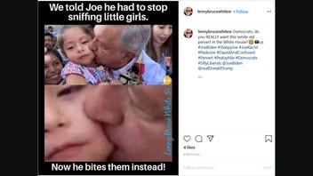Fact Check: Joe Biden Is NOT Shown In A Photo Biting A Young Girl's Cheek -- It's Mexico's President
