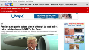 Fact Check: President Trump DID Suggest That People in North Carolina Illegally Vote Twice