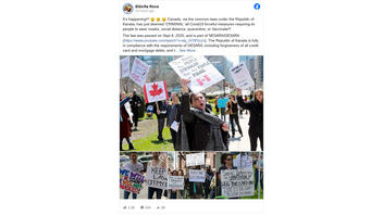 Fact Check: Canada Has NOT Criminalized Measures That Require Masks, Social Distancing And Other COVID Precautions