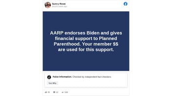 Fact Check: AARP Did NOT Endorse Biden Nor Give Financial Support To Planned Parenthood