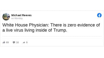 Fact Check: The White House Doctor Did NOT Say Trump Is Virus-Free