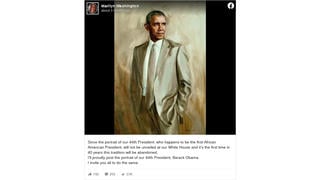 Fact Check: Obama's 'Tan Suit' Portrait Is Not His Official White House Portrait