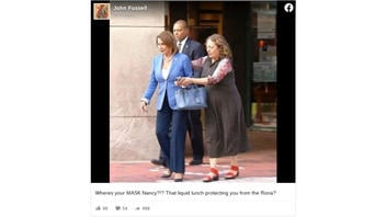 Fact Check: Nancy Pelosi Was NOT Escorted Drunk And Maskless From A Building