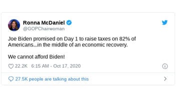 Fact Check: Biden Does NOT Plan To Raise Taxes On 82% Of Americans On Day 1