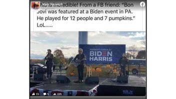 Fact Check: Bon Jovi Did NOT Perform For A Crowd Of 12 At Biden Campaign Event