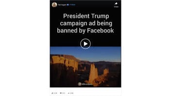 Fact Check: Facebook Did NOT Ban This 'President Trump Campaign Ad' -- Which Isn't Really A Trump Ad