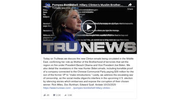 Fact Check: Hundreds of Hillary Clinton's Emails Were NOT Published On The U.S. State Department's Website In Recent Days
