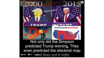 Fact Check: 'The Simpsons' Did NOT predict Donald Trump's 2015 Candidacy Announcement Or The 2016 Electoral Map