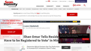 Fact Check: Rep. Ilhan Omar IS Correct -- Minnesotans CAN Register To Vote At The Polls On Election Day