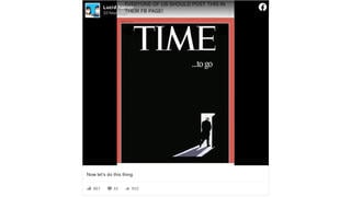 Fact Check: Time Magazine Did Not Publish Cover Showing Donald Trump And The Text 'Time To Go'