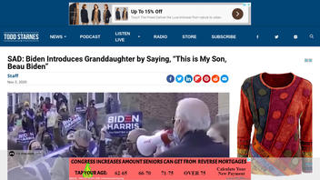 Fact Check: Joe Biden Did NOT Directly Introduce His Granddaughter As His Late Son, Beau Biden