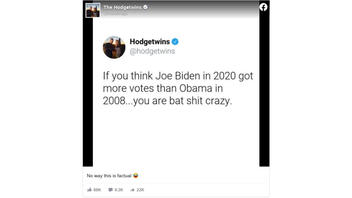 Fact Check: Obama Did NOT Get More Votes In 2008 Than Biden Has In 2020