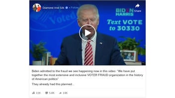 Fact Check: Joe Biden Did NOT Admit He Put Together A 'Voter Fraud Organization' -- He Was Talking About Preventing Voter Fraud